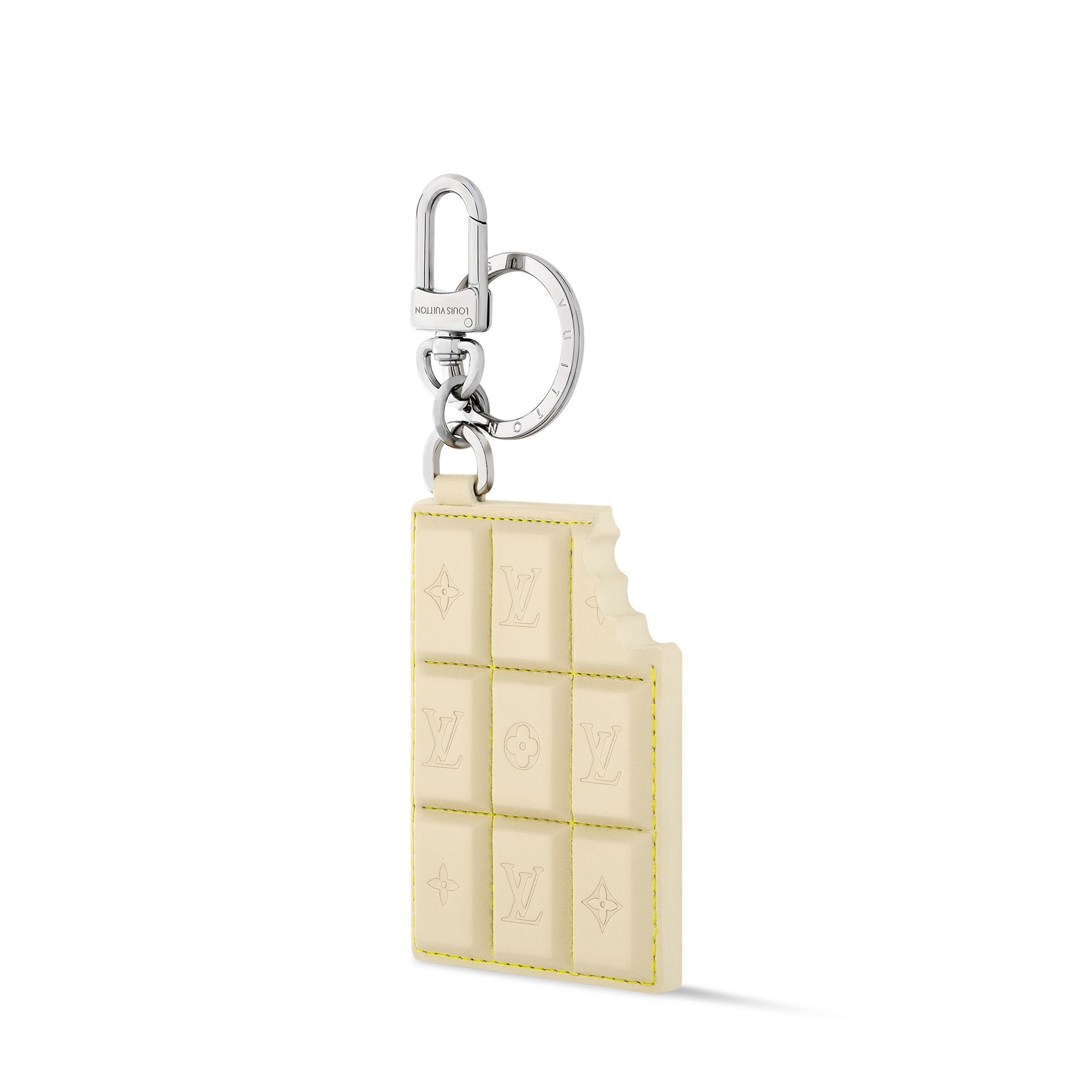 LV Chocolate Bar Key Holder and Bag Charm . in Men