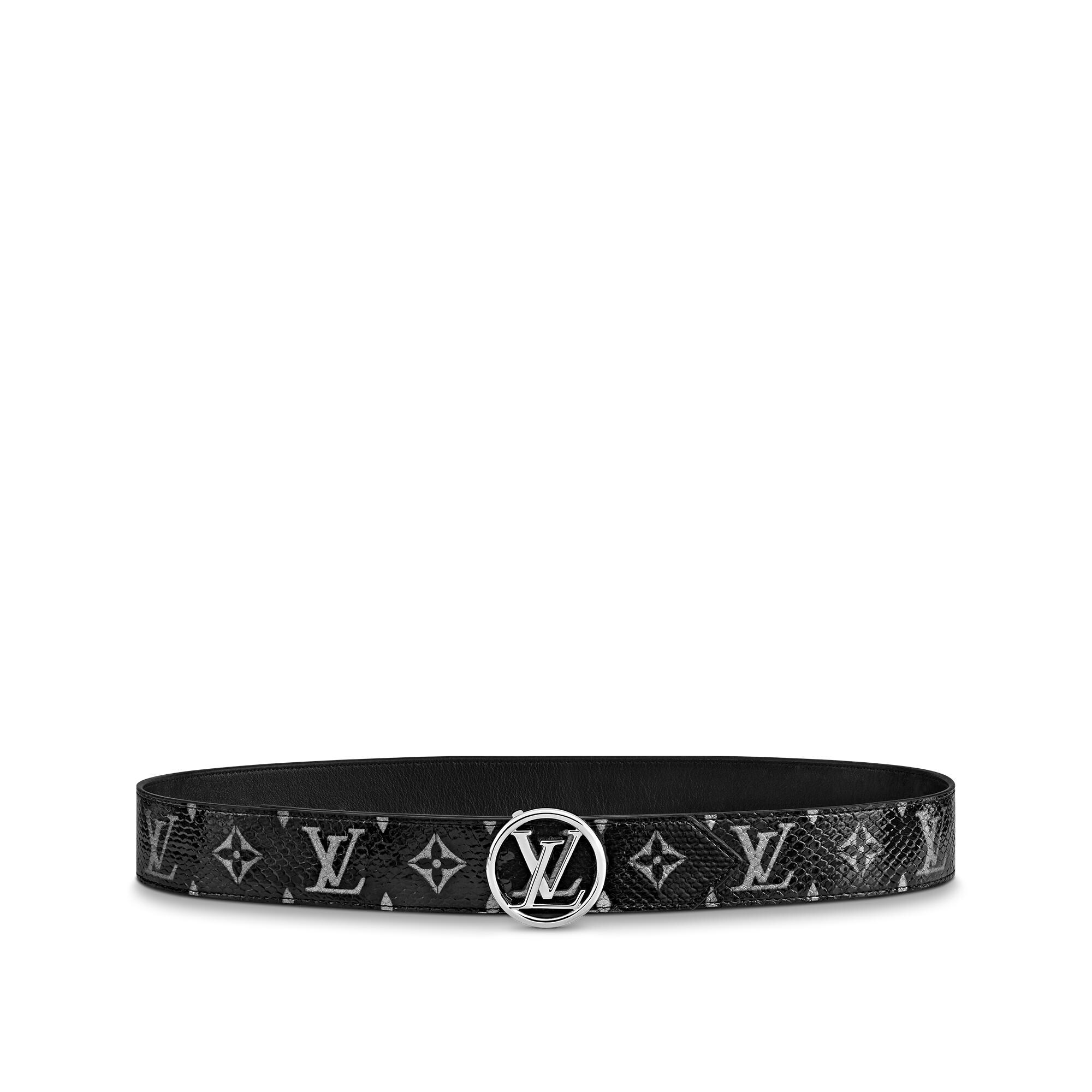 black lv belt womens