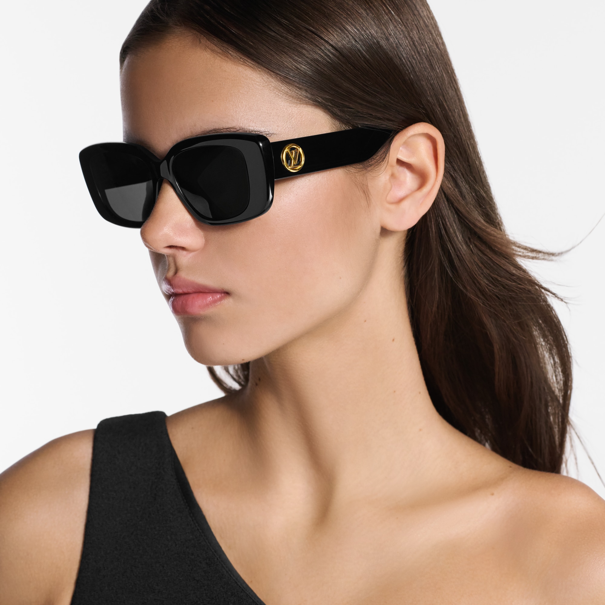 LV Circle Large Cat Eye Sunglasses . in Women