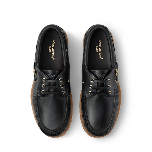 LV City Ranger Boat Shoe interior view