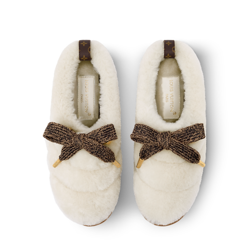 LV Cloud Flat Comfort Clog interior view