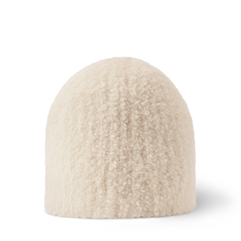 LV Cozy Beanie back view