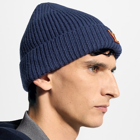 LV Craft Beanie cropped worn view
