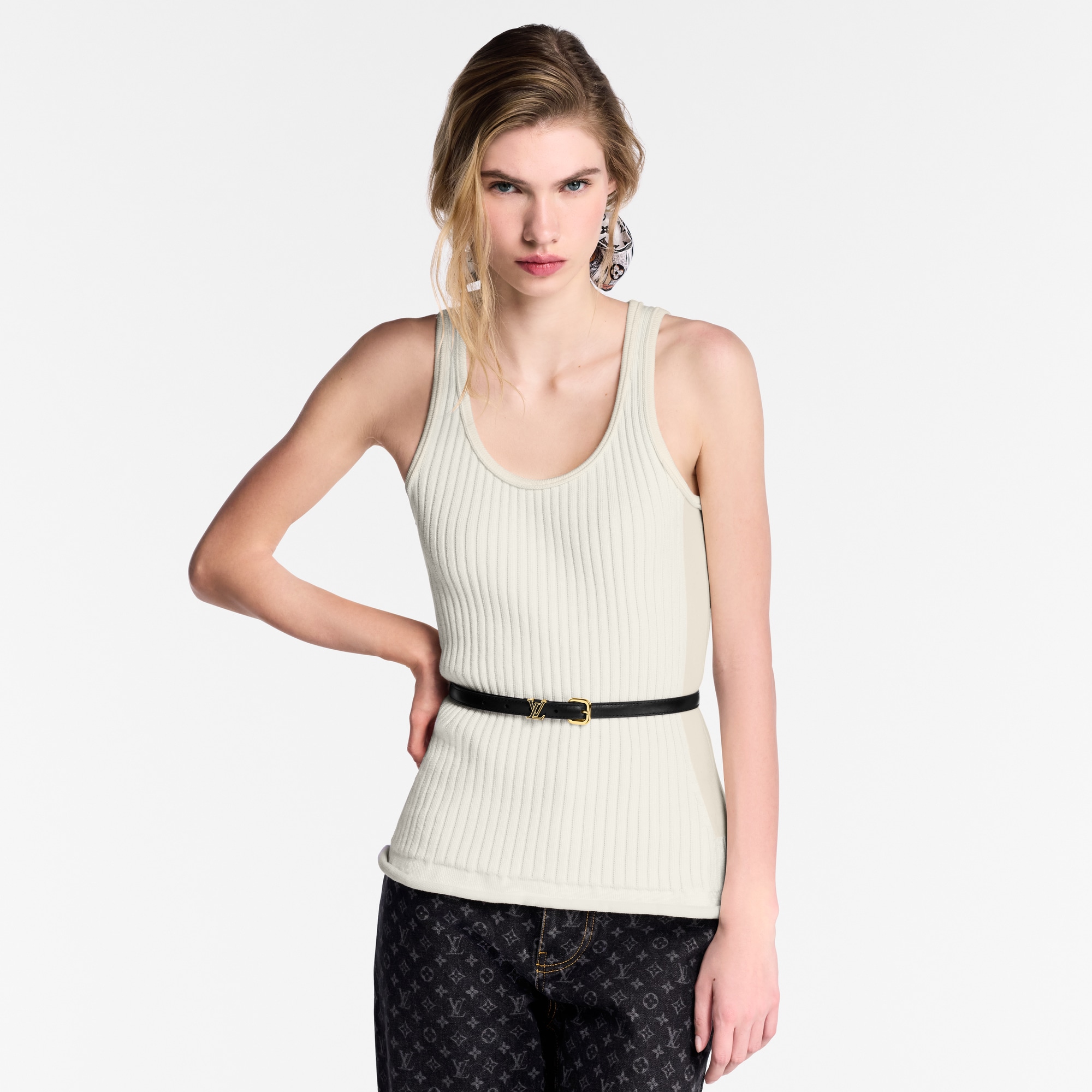 LV Darling Ard 15mm Belt  in Women