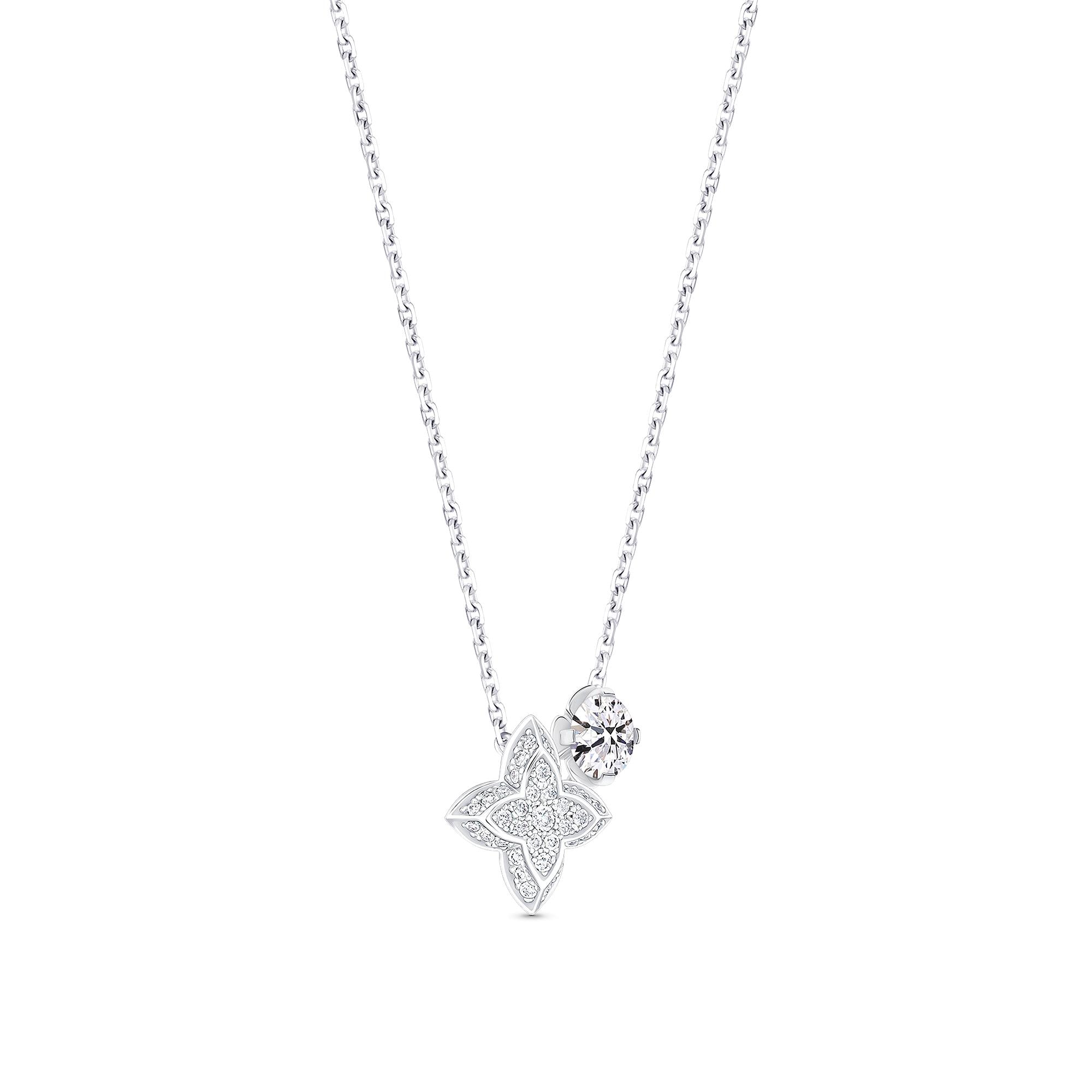 LV Diamonds Double Pendant, Round Brilliant cut  in Jewellery