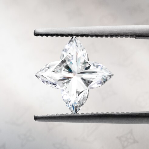 LV Diamonds Double Ring, Round Brilliant cut in Jewellery's Collections LV Diamonds collections by Louis Vuitton