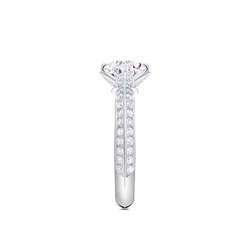 LV Diamonds Pavé Solitaire, Round Brilliant cut in Jewellery's Collections LV Diamonds collections by Louis Vuitton (Product zoom)