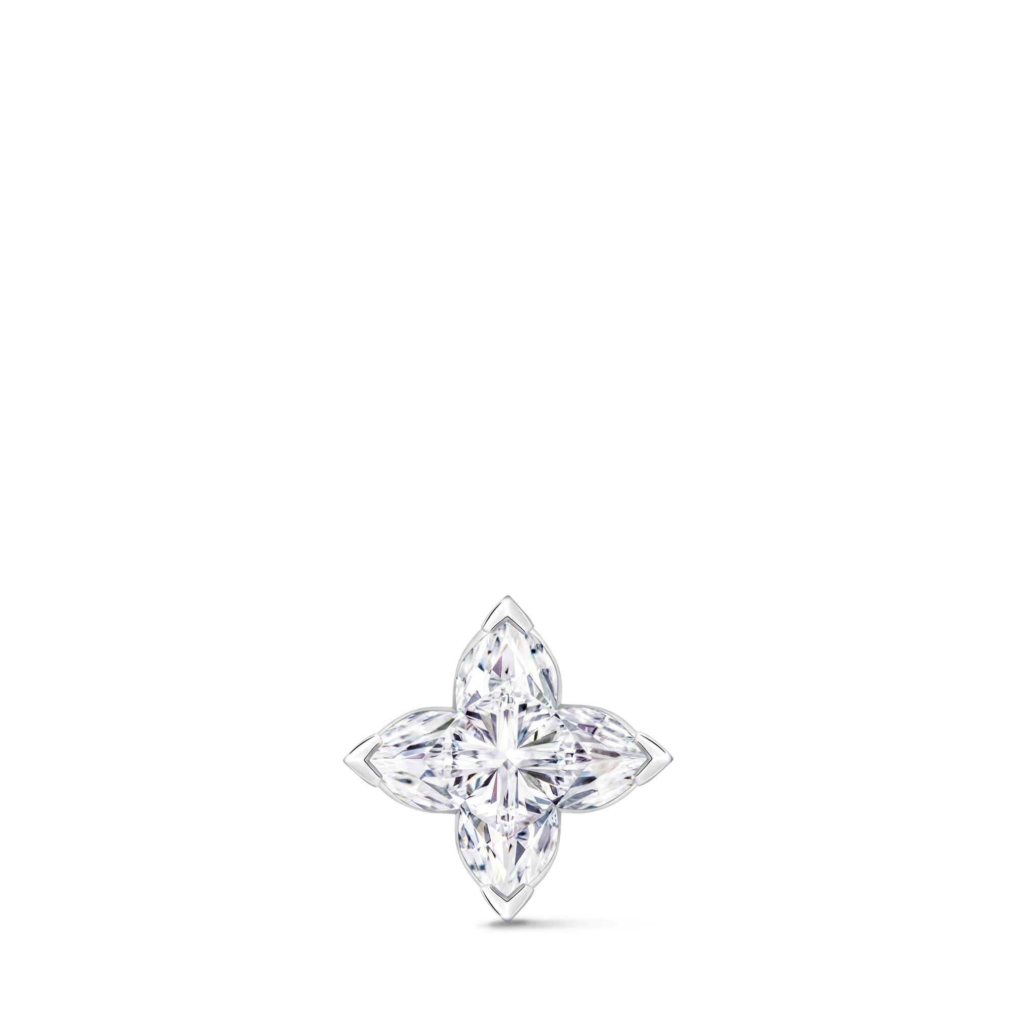 LV Diamonds Stud, LV Monogram Star cut - per unit  in Jewellery