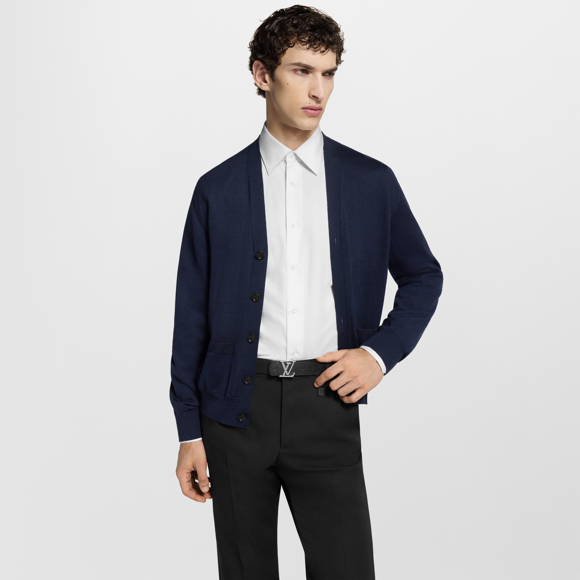 LV Dimension 30mm Reversible Belt Taurillon Leather in Men