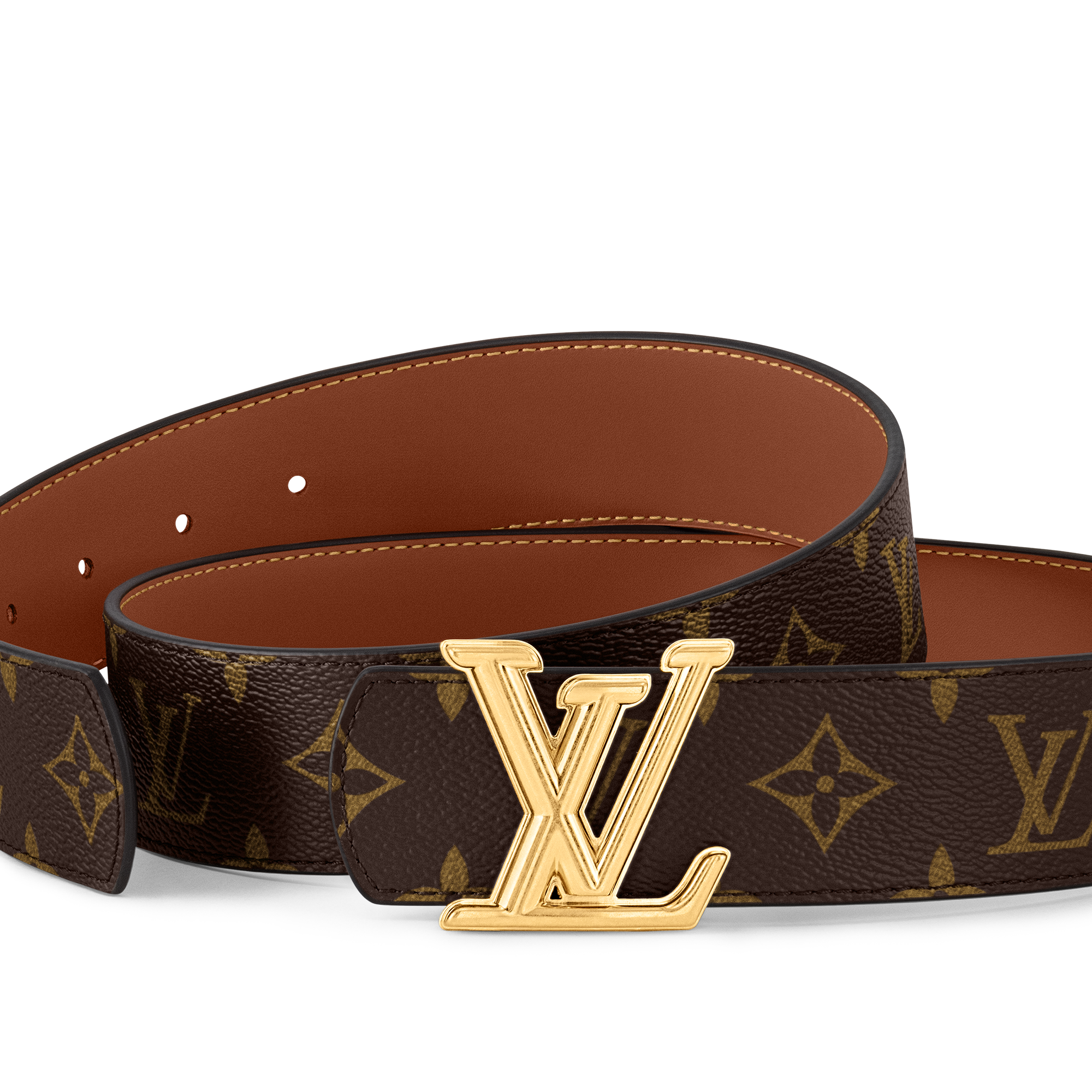 LV Dimension 40mm Reversible Belt Monogram Canvas in Men