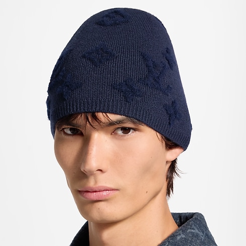 LV Fit Monogram Snow Beanie . in Men's Accessories Hats, Beanies and Socks collections by Louis Vuitton (Product zoom)