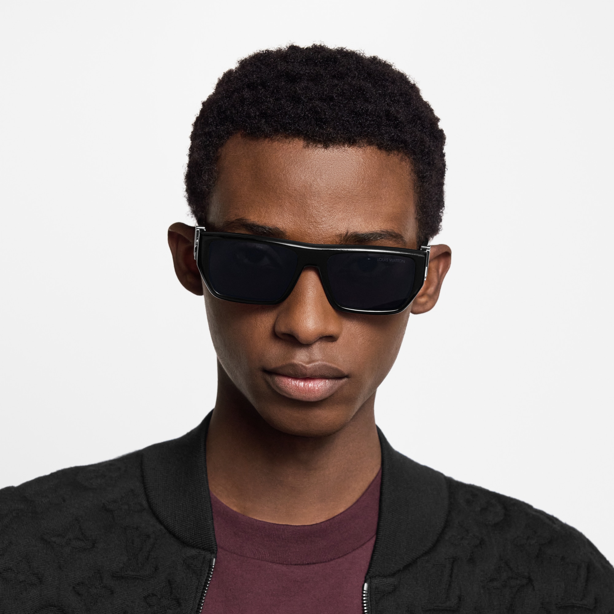 LV Flower Low Square Sunglasses . in Men