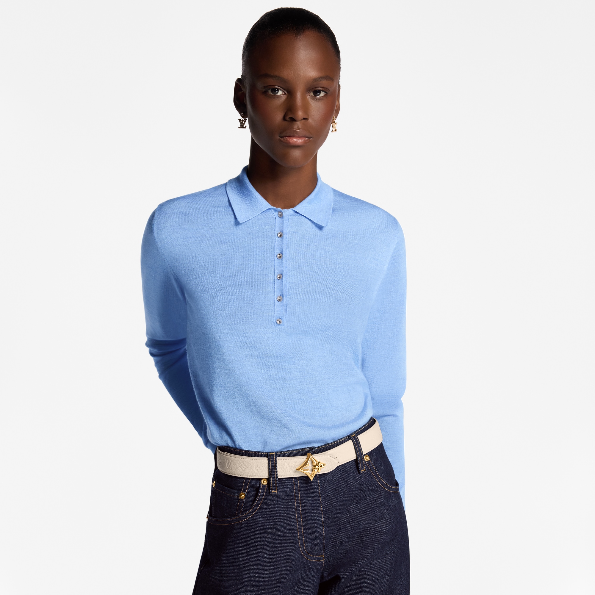 LV Flowergram Enamel 30毫米雙面皮帶  in 女士