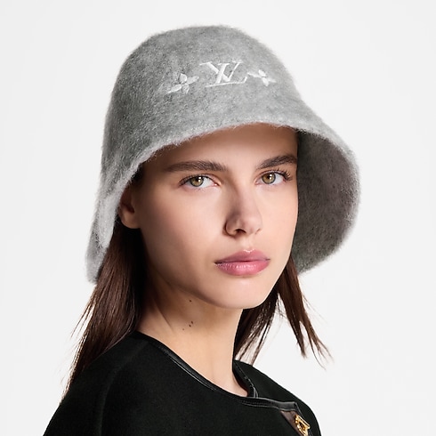 LV Fluffy Hat . in Women's Accessories Hats and Gloves collections by Louis Vuitton (Product zoom)