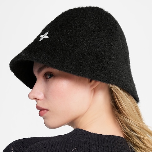 LV Fluffy Hat . in Women's Accessories Hats and Gloves collections by Louis Vuitton (Product zoom)