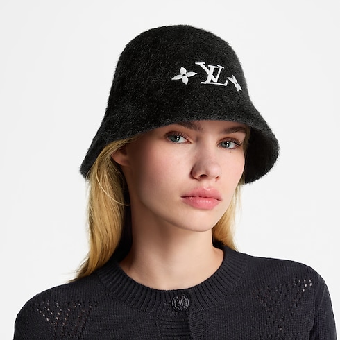 LV Fluffy Hat . in Women's Accessories Hats and Gloves collections by Louis Vuitton (Product zoom)