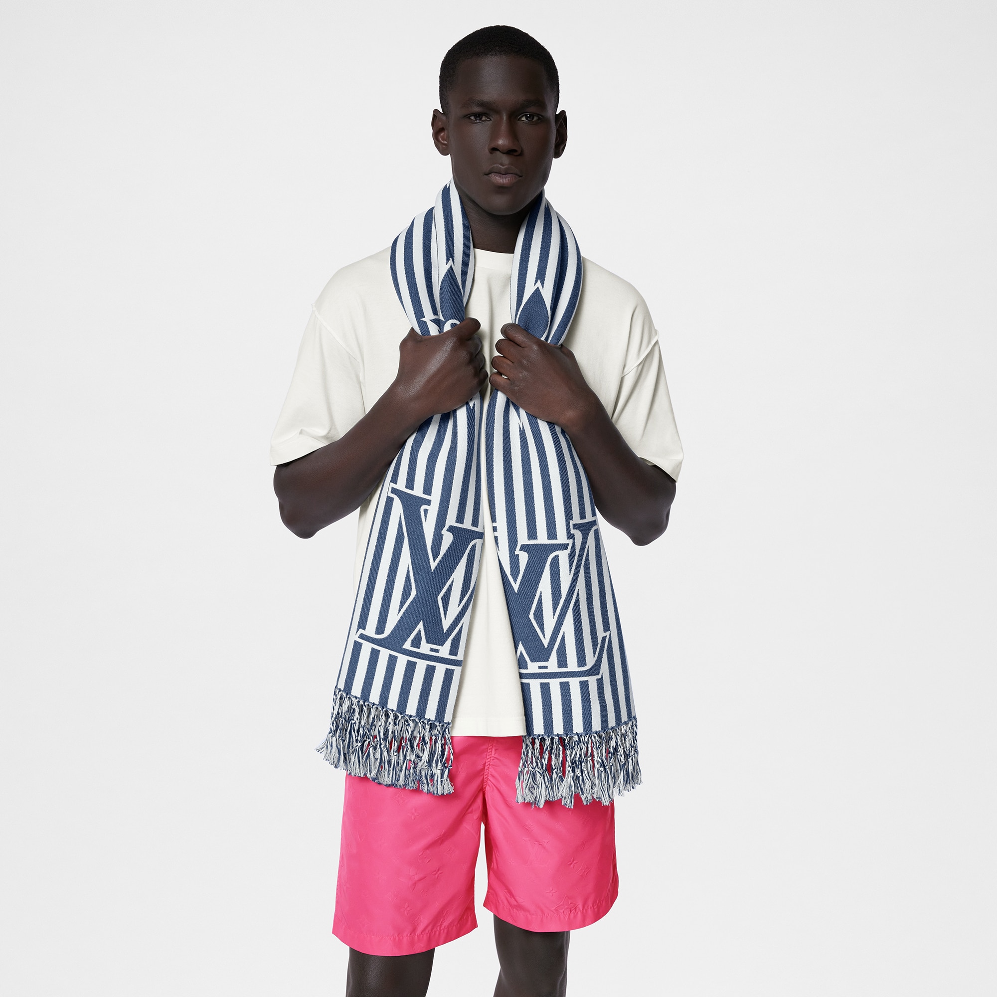 LV Graphical Beach Blanket . in Men