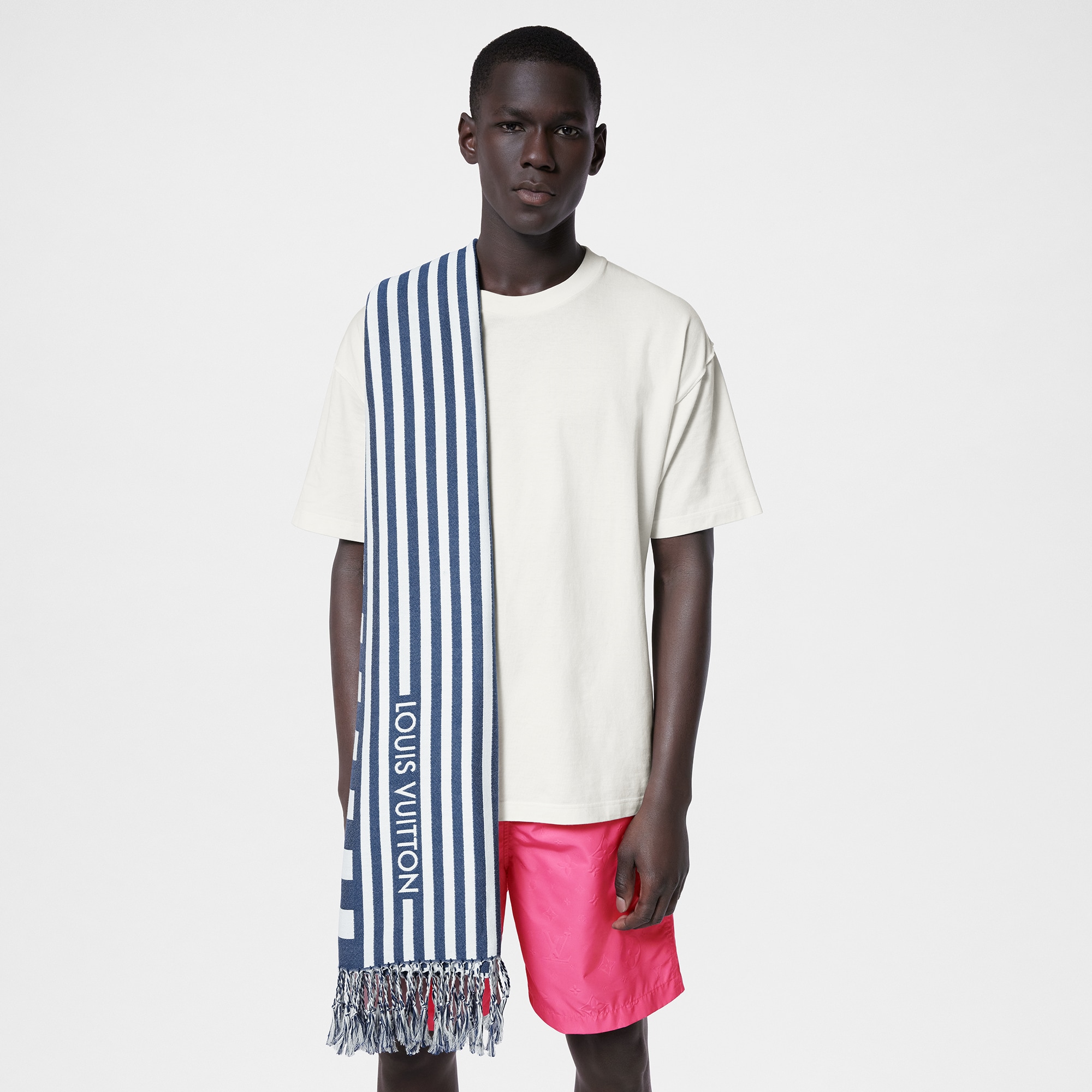 LV Graphical Beach Blanket . in Men