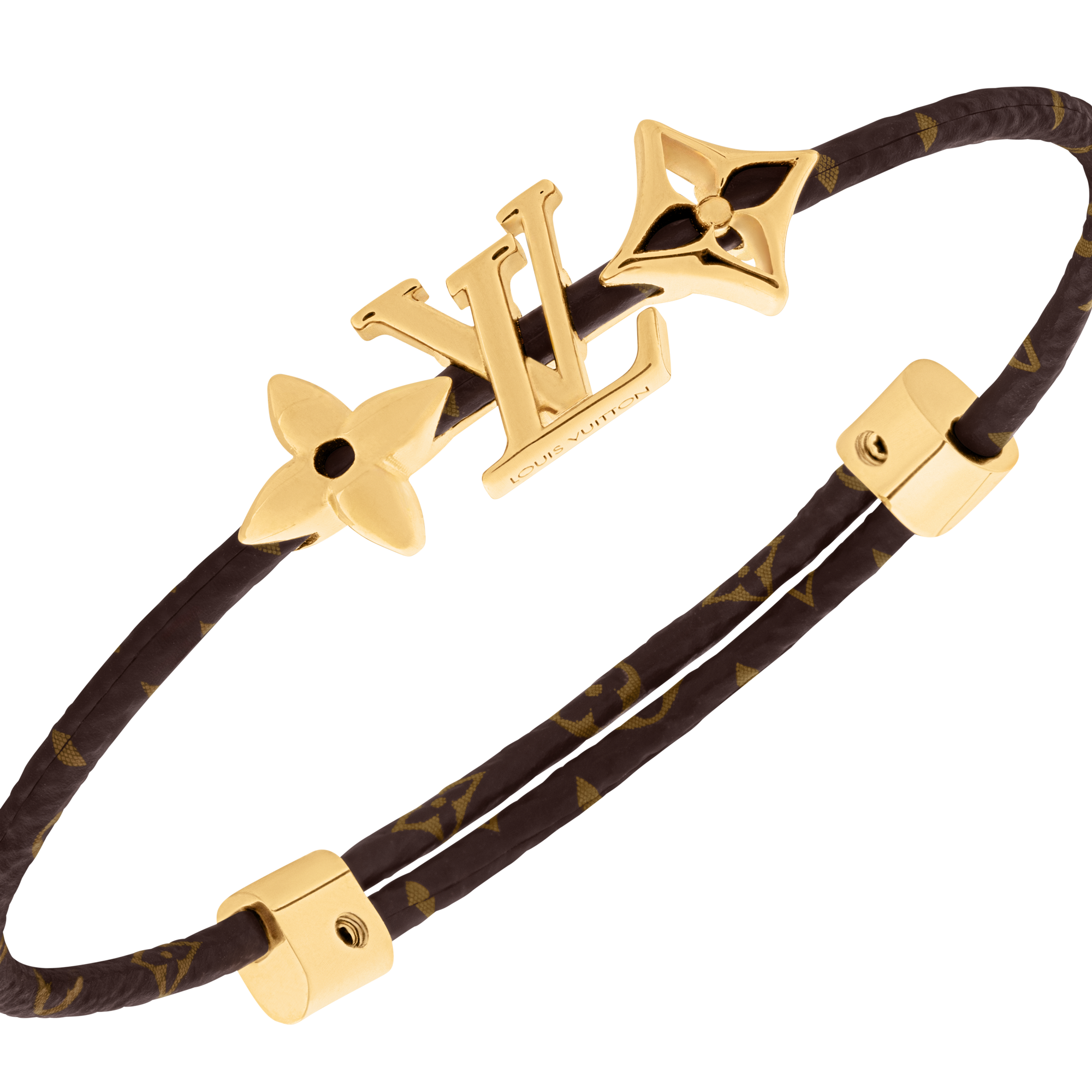 LV Iconic & Padlock Bracelet Other Leathers in Women