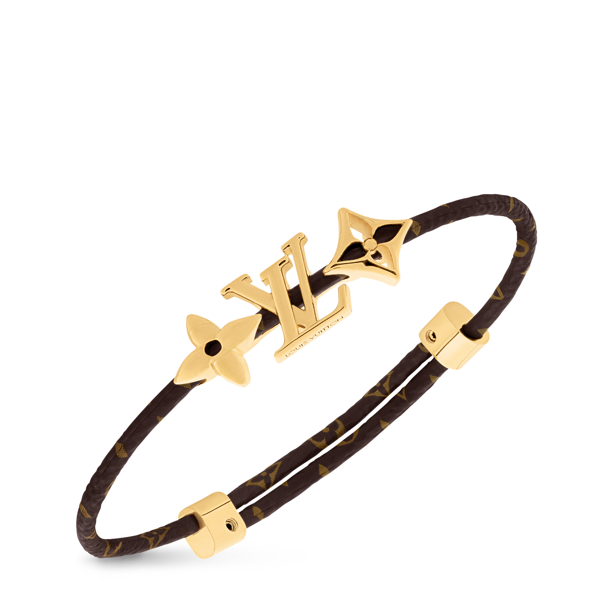 LV Iconic & Padlock Bracelet Other Leathers in Women