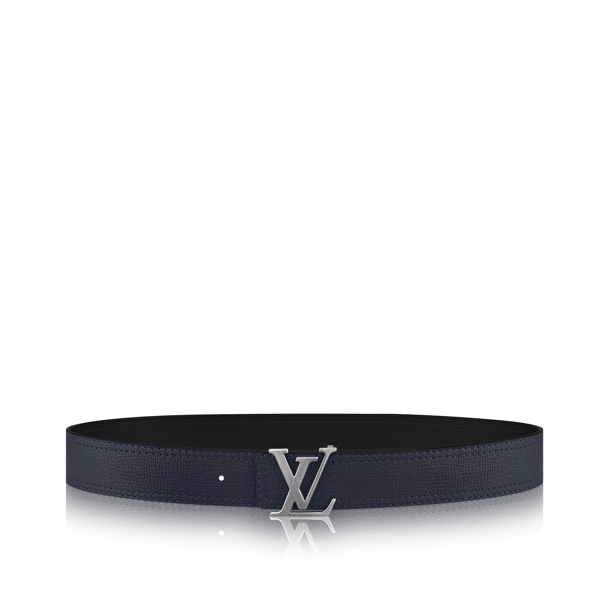 white and grey lv belt