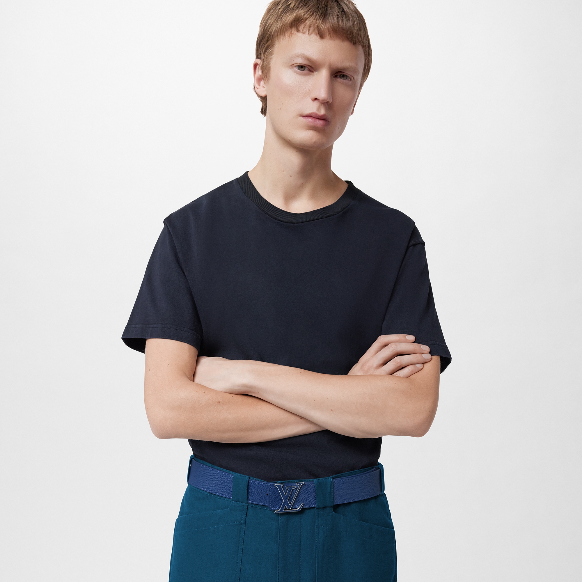 LV Initiales 40毫米雙面皮帶 Taigarama in 男士