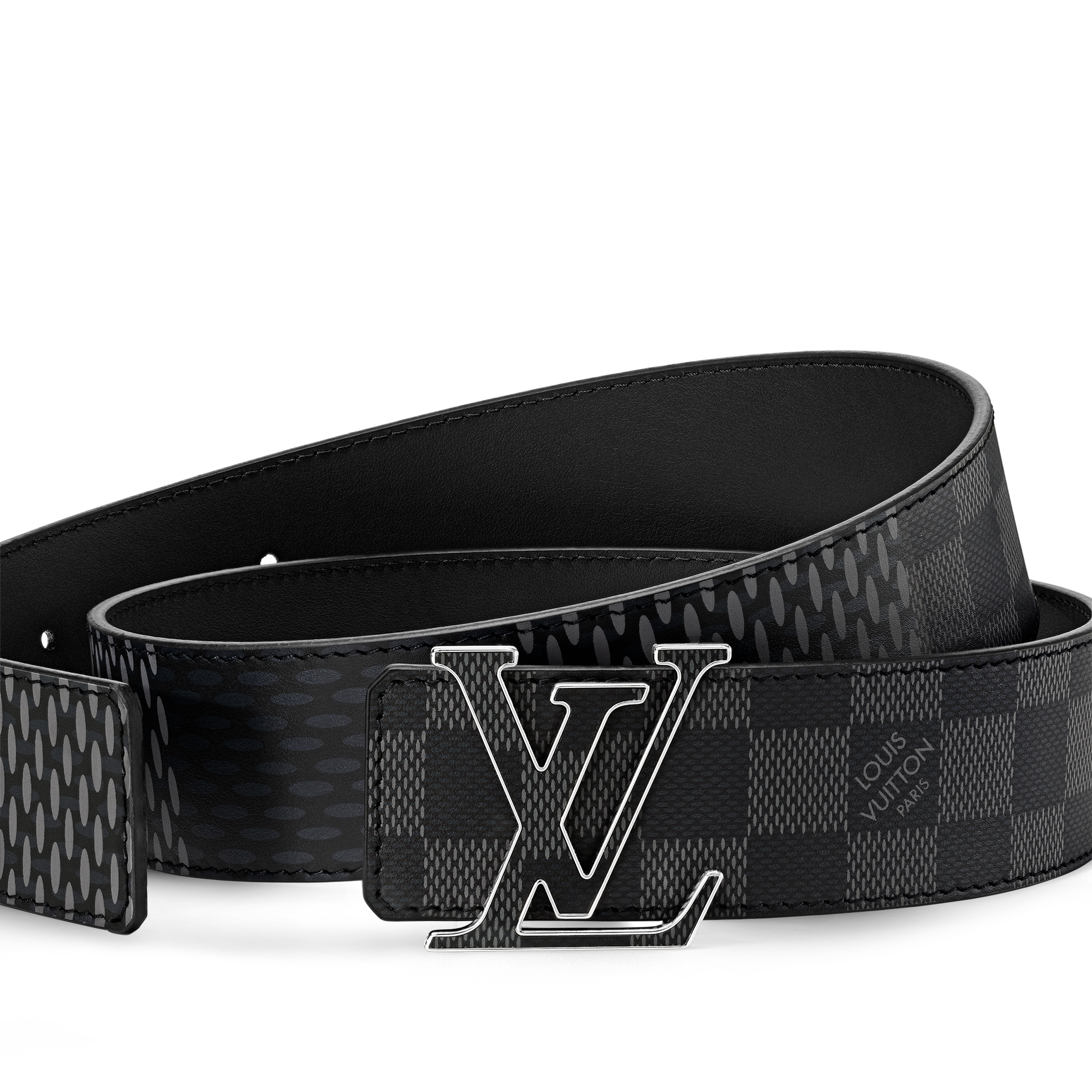 LV Initiales 40MM Reversible Belt Damier Infini Leather in Men