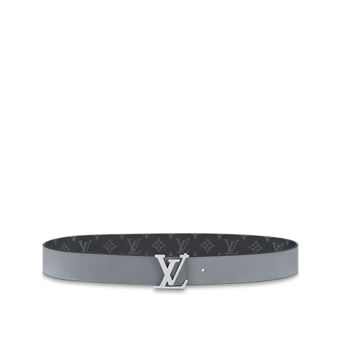 LV Initiales 40MM Reversible Belt Monogram Eclipse Canvas in Men's Accessories Belts collections by Louis Vuitton (Product zoom)