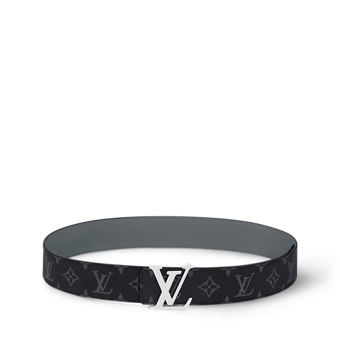 LV Initiales 40MM Reversible Belt Monogram Eclipse Canvas in Men's Accessories Belts collections by Louis Vuitton (Product zoom)