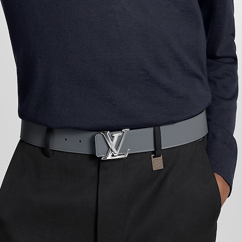 LV Initiales 40MM Reversible Belt Monogram Eclipse Canvas in Men's Accessories Belts collections by Louis Vuitton (Product zoom)