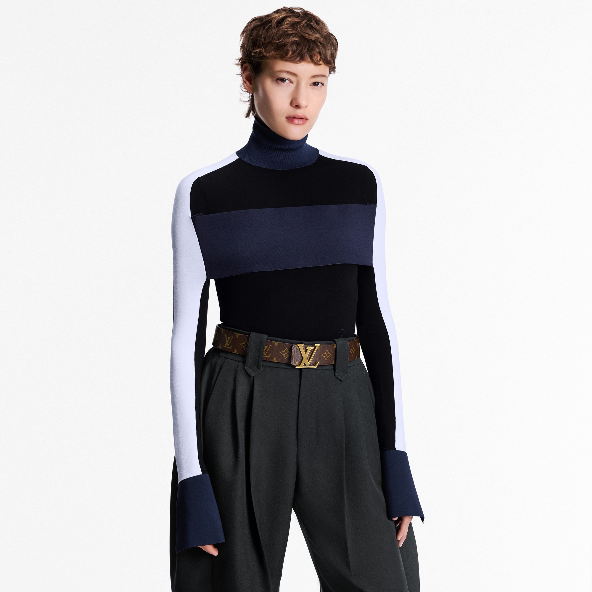 LV Initiales 40mm Reversible Belt Monogram Canvas in Women