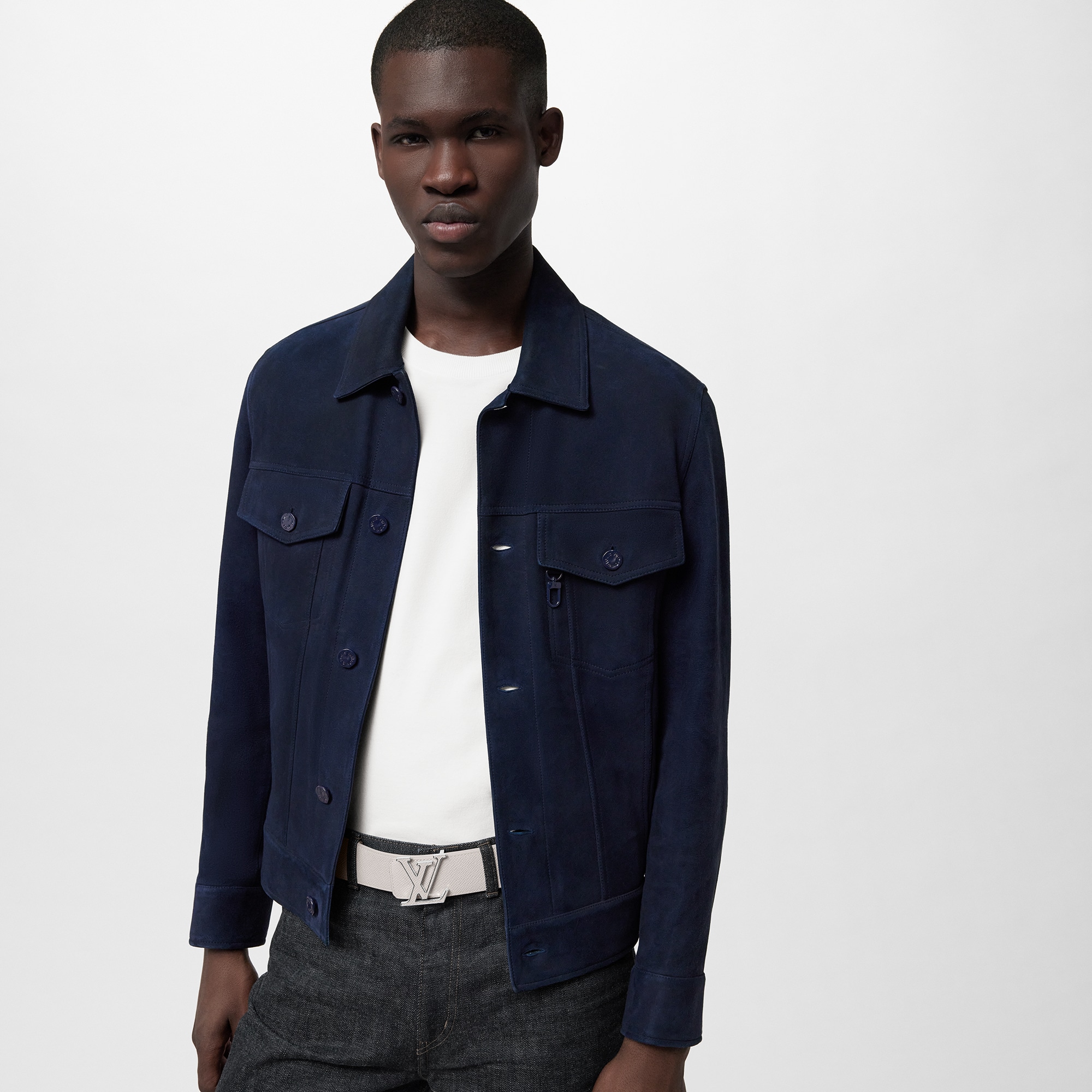 LV Initiales 40毫米雙面皮帶 Taigarama in 男士