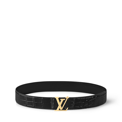 LV Initiales 40mm Reversible Belt Crocodilian Brillant Leather in New's For Men New Formal collections by Louis Vuitton (Product zoom)
