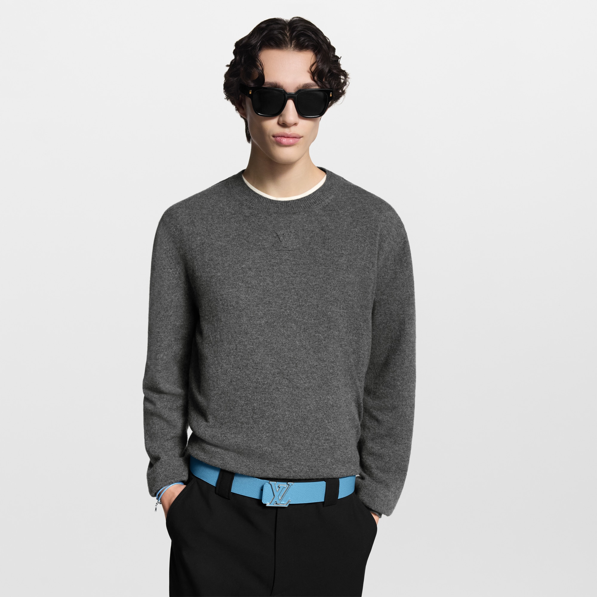 LV Initiales 40毫米雙面皮帶 Taigarama in 男士