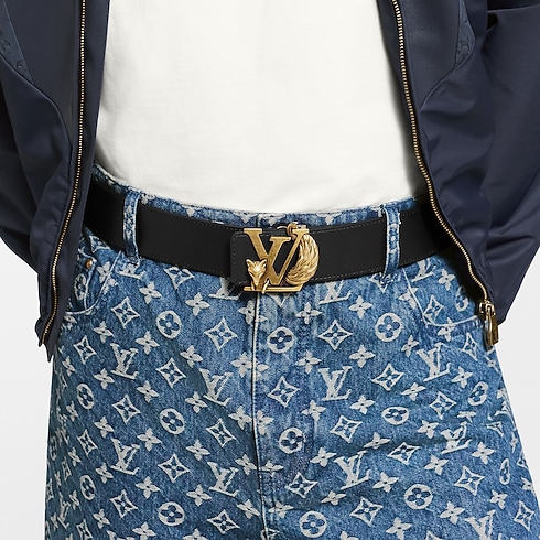 LV Initiales Fox 40mm Reversible Belt in Men's Accessories Belts collections by Louis Vuitton (Product zoom)
