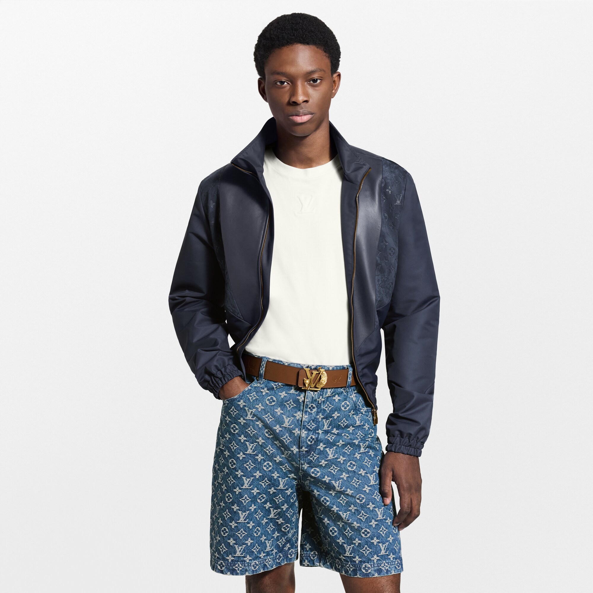 LV Initiales Fox 40mm Reversible Belt  in Men