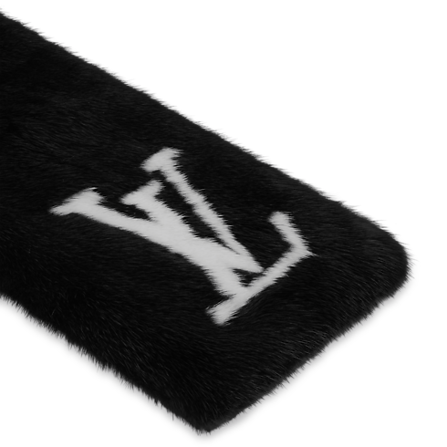 LV Initiales Fur Scarf . in Men's Accessories Scarves for Men collections by Louis Vuitton (Product zoom)