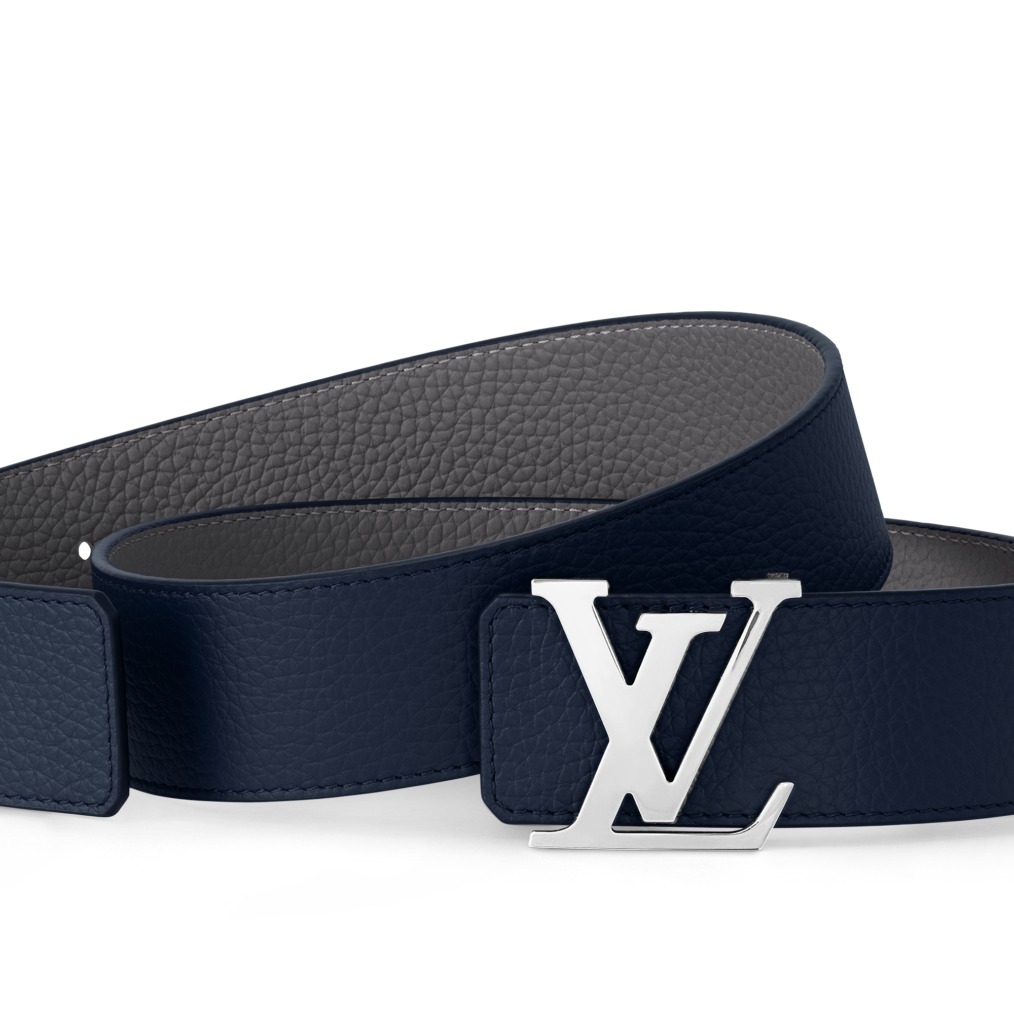 LV Initiales Taurillon 40MM Reversible Belt Taurillon Leather in Men