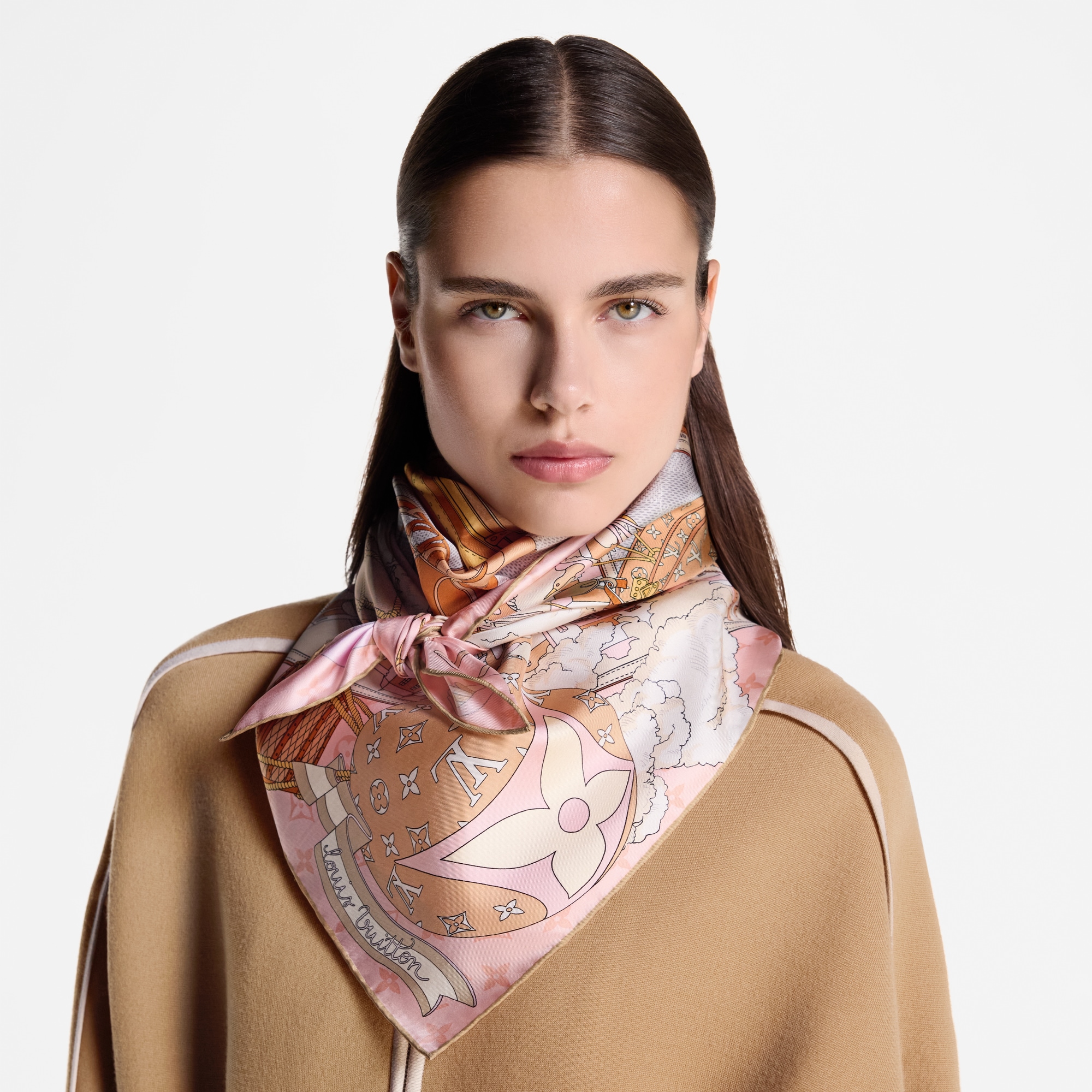 LV Journey 90方巾 . in 女士