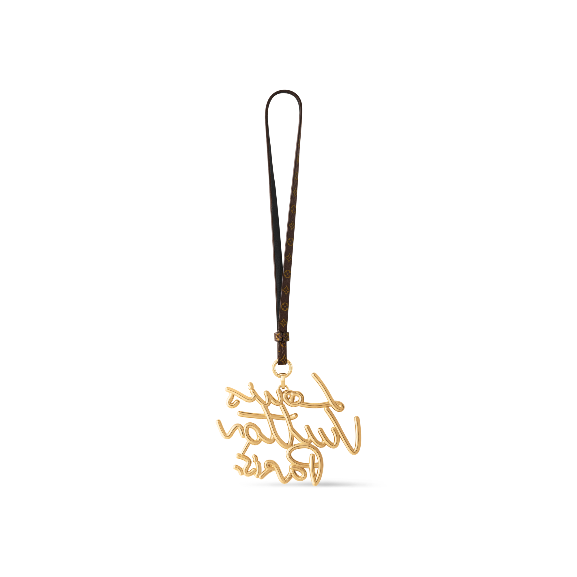 LV Lettering Bag Charm . in Women