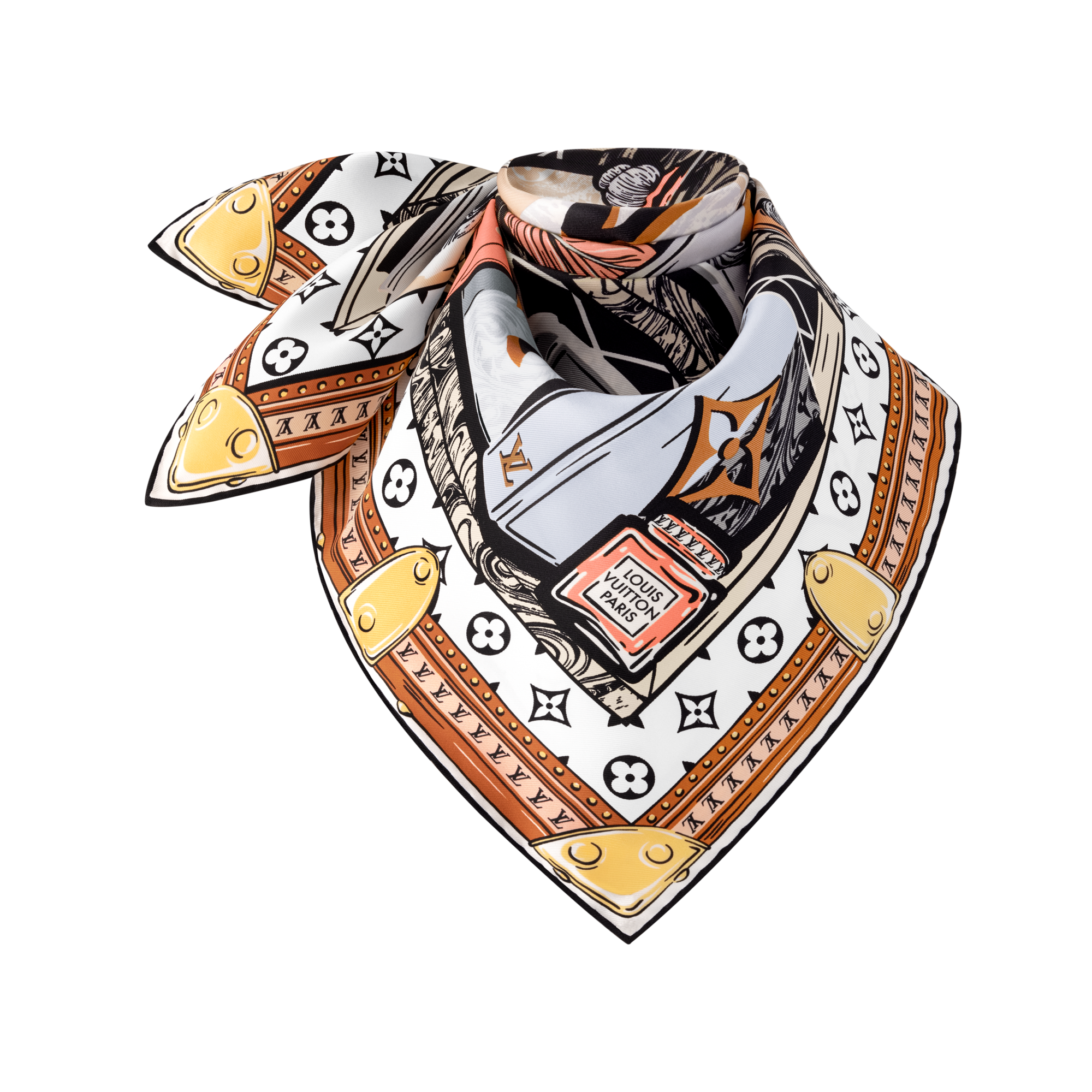 LV Library 70方巾 . in 女士