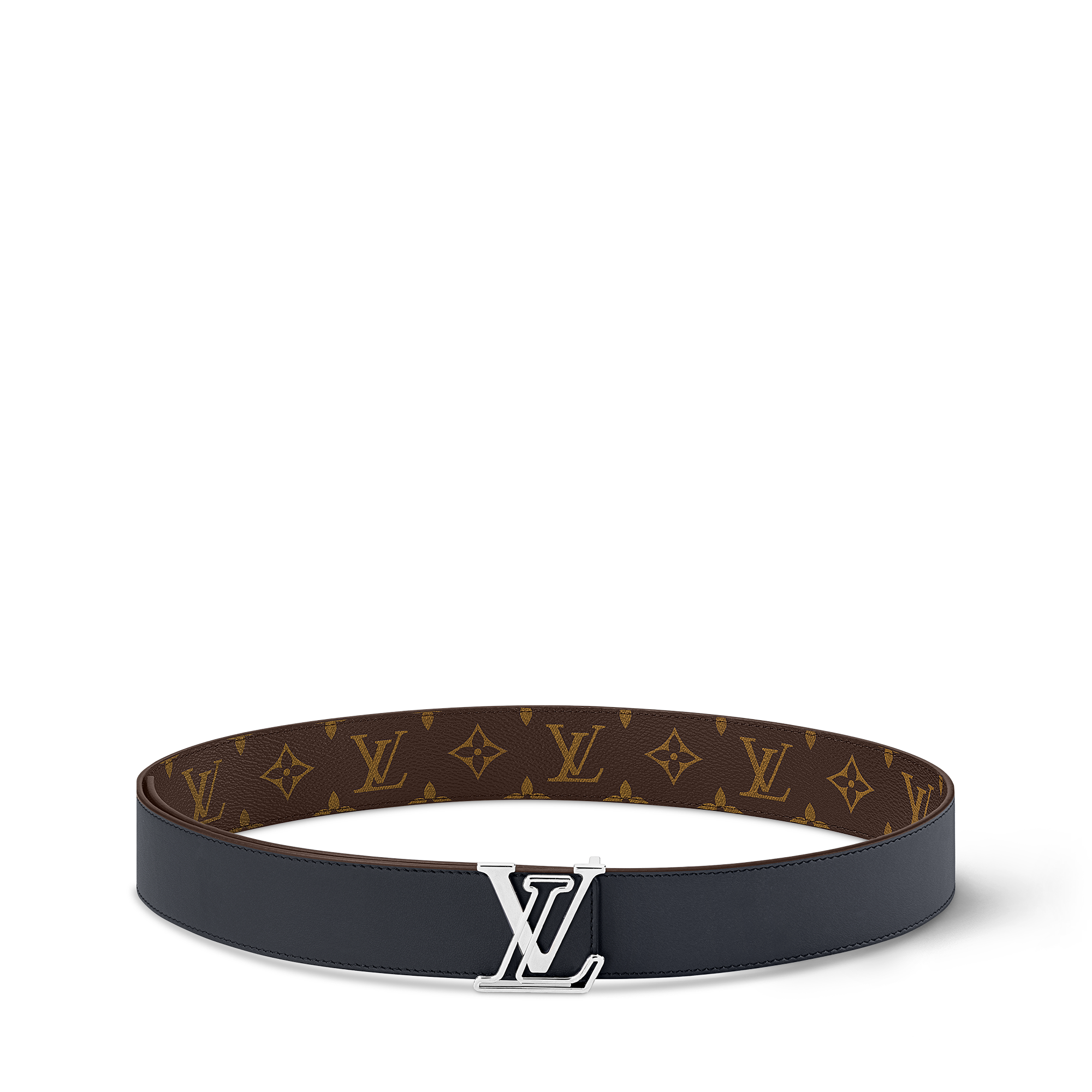 LV Line 40MM Reversible Belt Monogram Canvas in Men