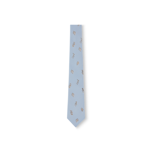 LV Locks Tie front view