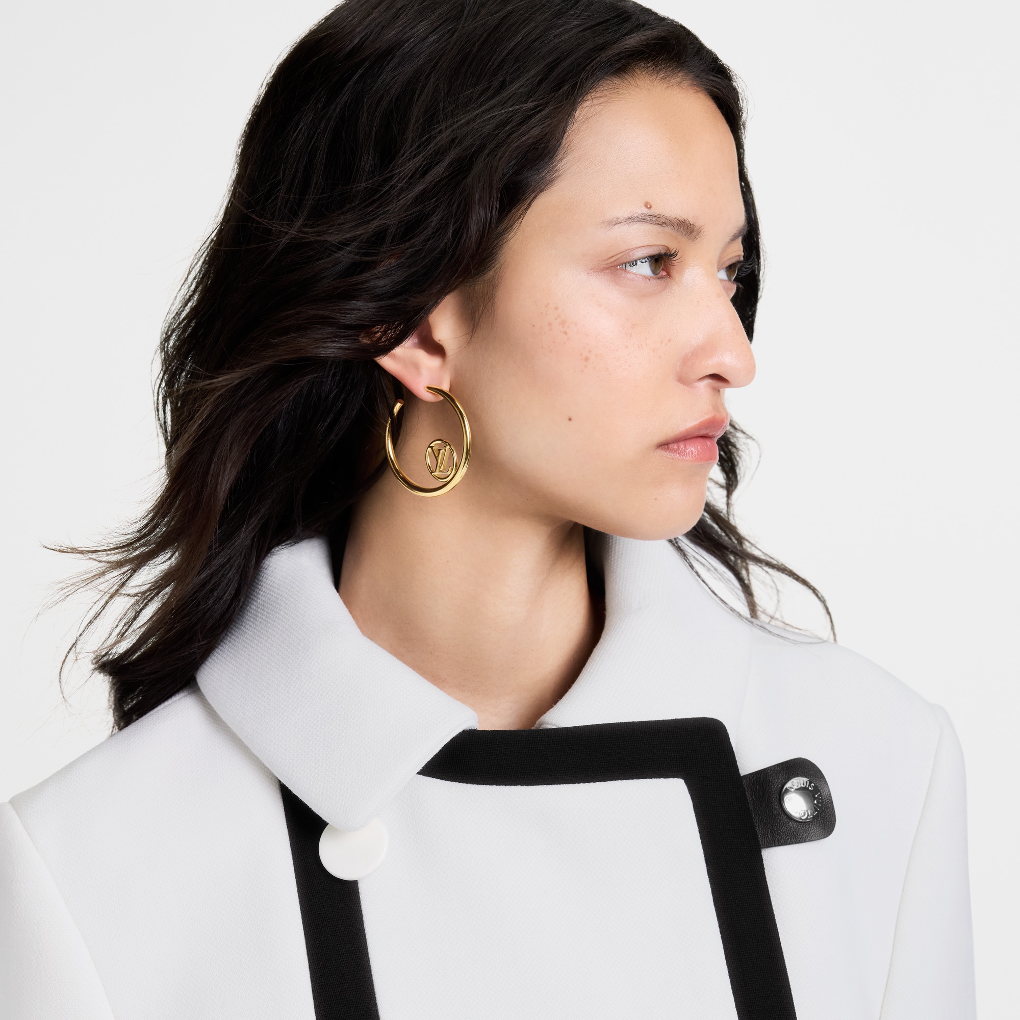 LV Loop Earrings . - Luxury Fashion Jewellery - M03734 Gold | LOUIS ...