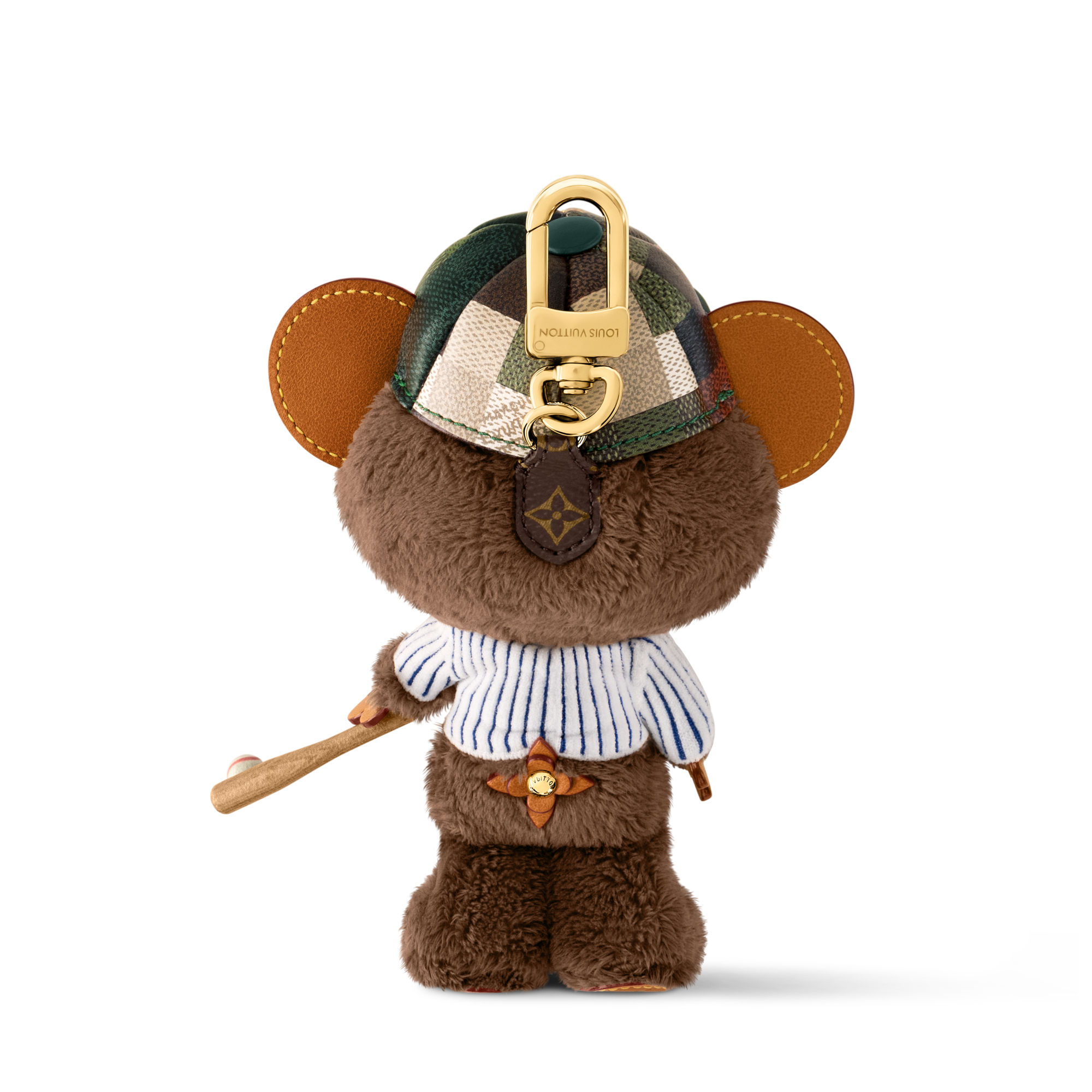 LV Louis Bear Bag Charm . in Men