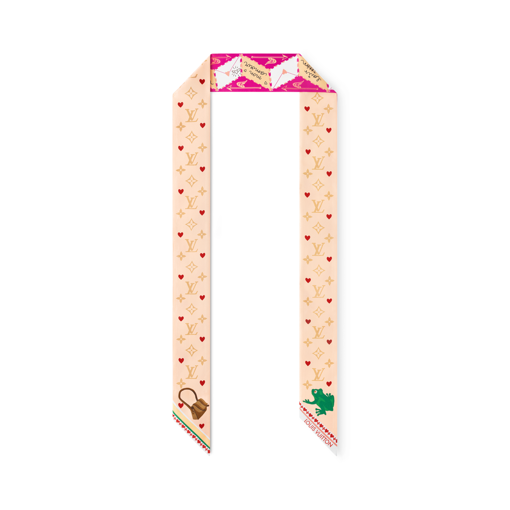 LV Love Letters BB 長絲巾 . in 女士