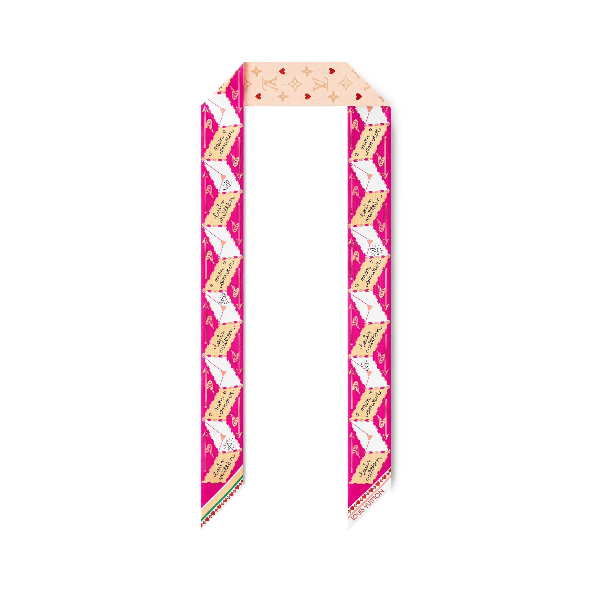 LV Love Letters BB 長絲巾 . in 女士