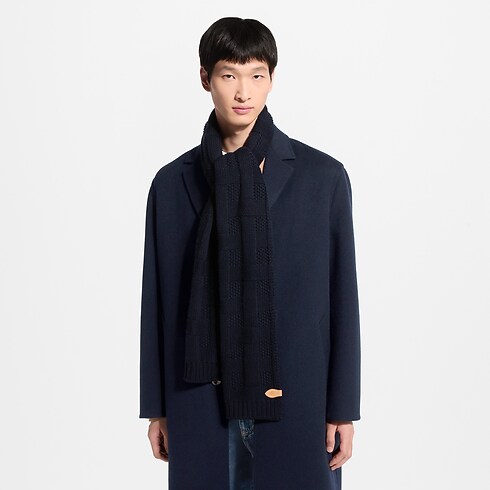 LV Malletier Knitted Scarf . in Men's Accessories Scarves for Men collections by Louis Vuitton (Product zoom)