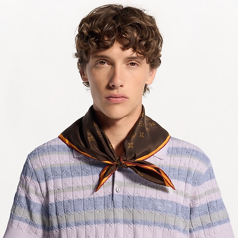 LV Monogram Silk Square . in Men's Accessories All Accessories collections by Louis Vuitton (Product zoom)