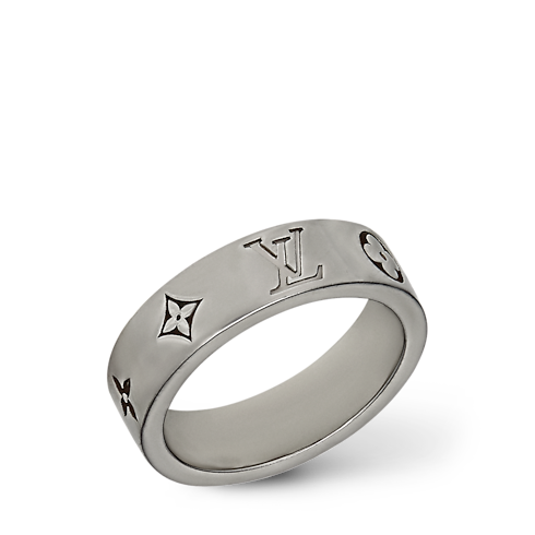 LV Mosaic Thin Ring . in Men's Fashion Jewellery Rings collections by Louis Vuitton (Product zoom)